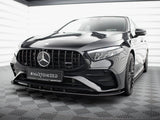 Street PRO Front Splitter compatible with Mercedes-AMG A35 W177 Facelift