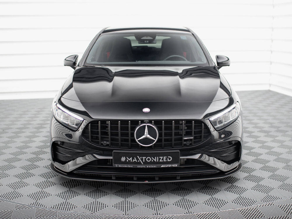 Street PRO Front Splitter compatible with Mercedes-AMG A35 W177 Facelift