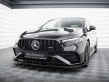 Street PRO Front Splitter + Flaps compatible with Mercedes-AMG A35 W177 Facelift
