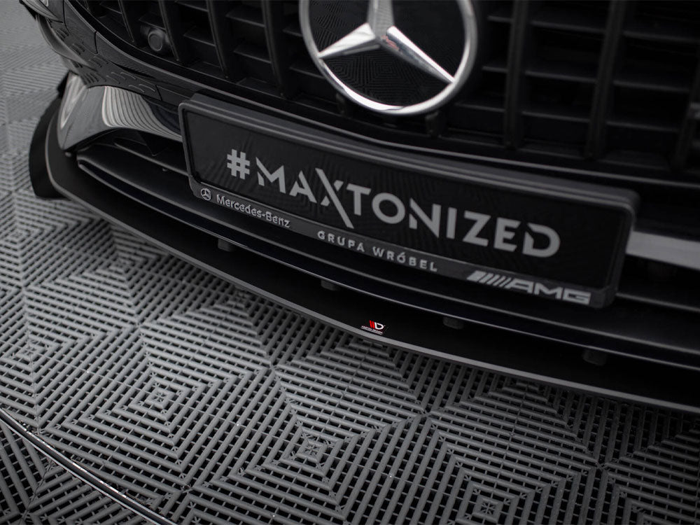 Street PRO Front Splitter + Flaps compatible with Mercedes-AMG A35 W177 Facelift