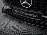 Street PRO Front Splitter + Flaps compatible with Mercedes-AMG A35 W177 Facelift