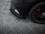 Street PRO Front Splitter + Flaps compatible with Mercedes-AMG A35 W177 Facelift
