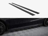 Street PRO Side Skirts Diffusers compatible with Mercedes-AMG A35 W177 Facelift