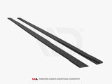 Street PRO Side Skirts Diffusers compatible with Mercedes-AMG A35 W177 Facelift