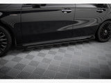 Street PRO Side Skirts Diffusers + Flaps compatible with Mercedes-AMG A35 W177 Facelift
