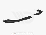 Street Pro Rear Side Splitters + Flaps compatible with Mercedes-AMG A35 Hatchback W177