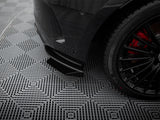 Street Pro Rear Side Splitters + Flaps compatible with Mercedes-AMG A35 Hatchback W177