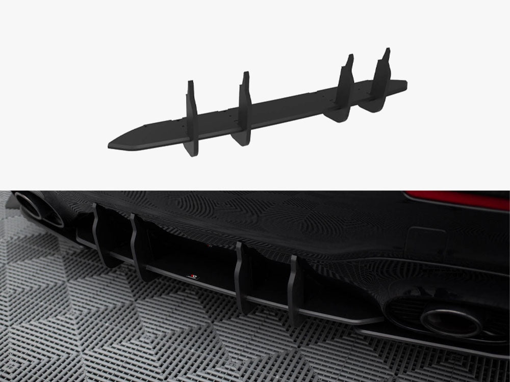 Street PRO Rear Diffuser compatible with Mercedes-AMG A35 Hatchback W177