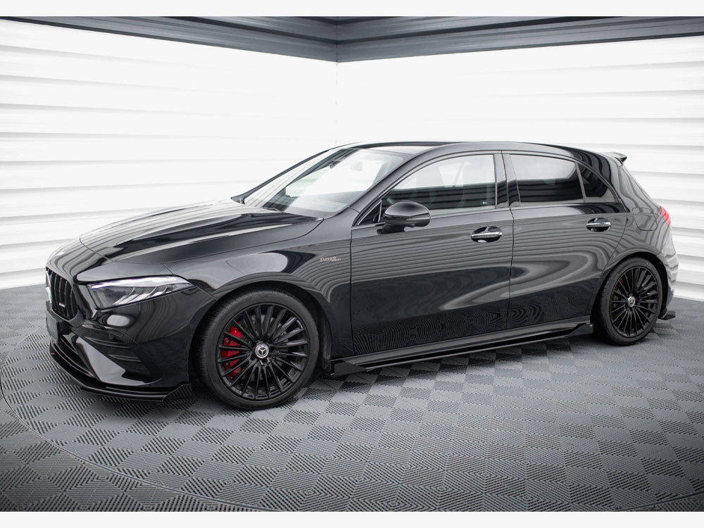 Side Flaps compatible with Mercedes-AMG A35 W177 Facelift