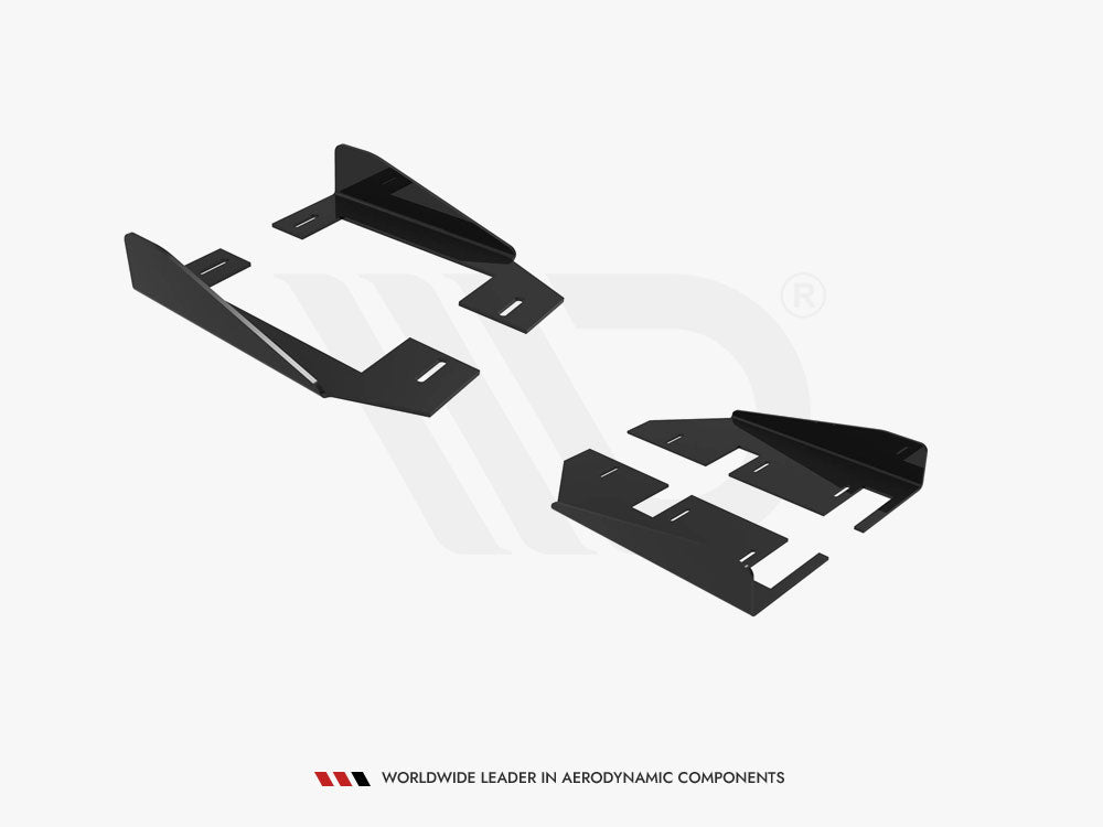 Side Flaps compatible with Mercedes-Benz A AMG Line W176 Facelift