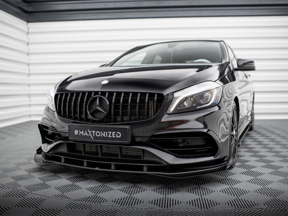 Front Flaps compatible with Mercedes-Benz A AMG Line W176 Facelift