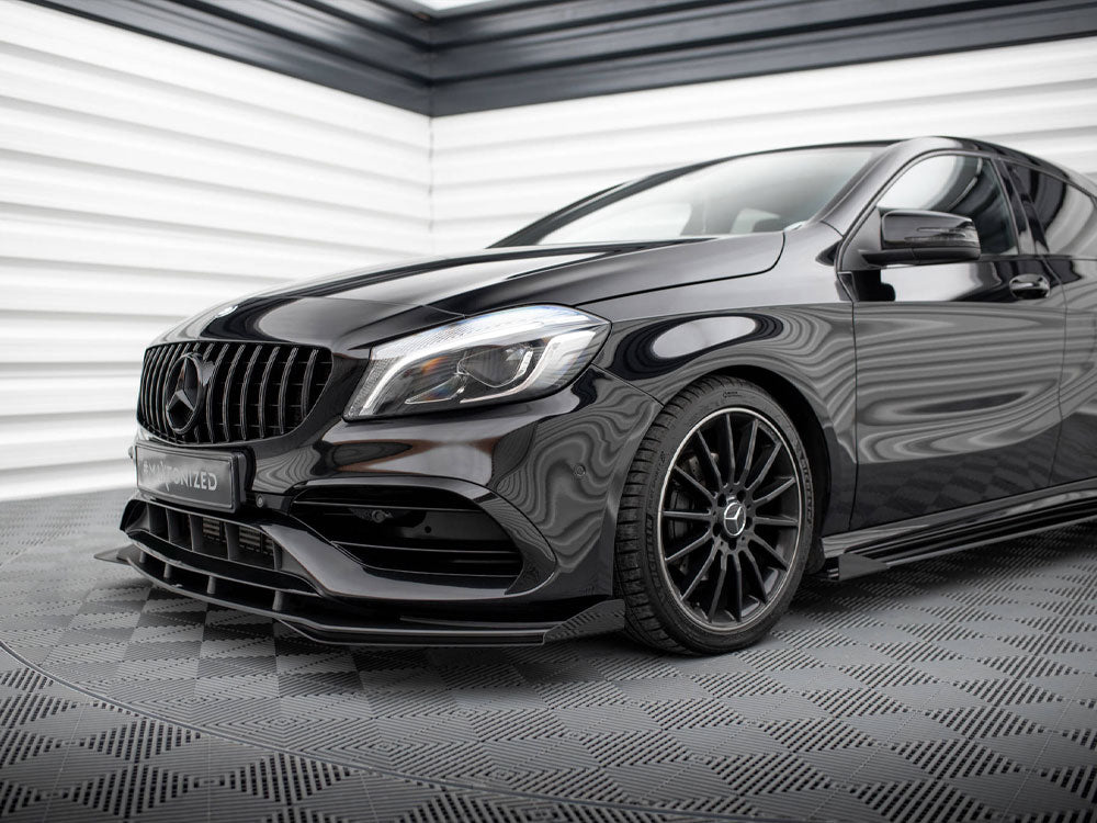 Front Flaps compatible with Mercedes-Benz A AMG Line W176 Facelift