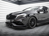 Front Flaps compatible with Mercedes-Benz A AMG Line W176 Facelift