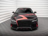 Front Splitter compatible with Audi A7 RS 7 Look C7