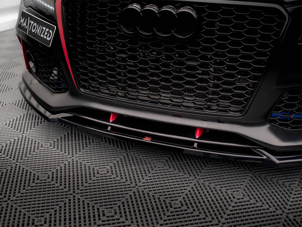 Front Splitter compatible with Audi A7 RS 7 Look C7