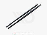 Side Skirts Diffusers compatible with Audi A7 RS 7 Look C7
