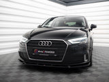 Front Splitter V.1 compatible with Audi A3 Sportback 8V Facelift