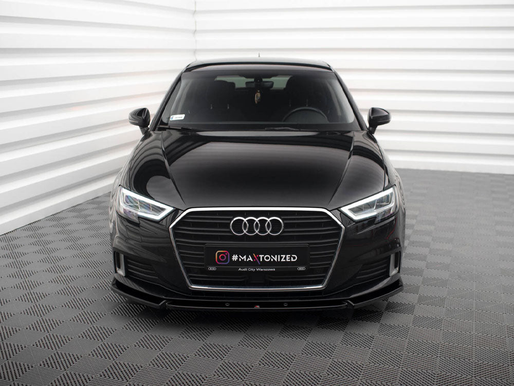 Front Splitter V.1 compatible with Audi A3 Sportback 8V Facelift