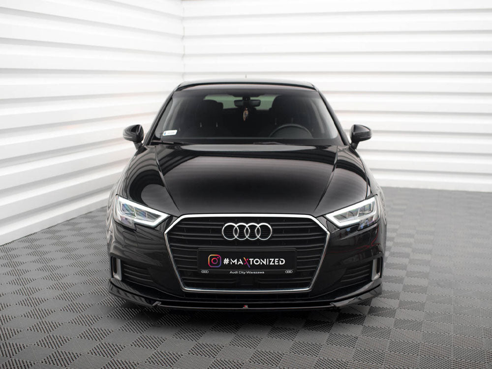 Front Splitter V.2 compatible with Audi A3 Sportback 8V Facelift