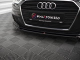 Front Splitter V.2 compatible with Audi A3 Sportback 8V Facelift