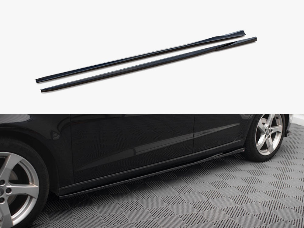 Side Skirts Diffusers compatible with Audi A3 Sportback 8V Facelift