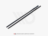 Side Skirts Diffusers compatible with Audi A3 Sportback 8V Facelift