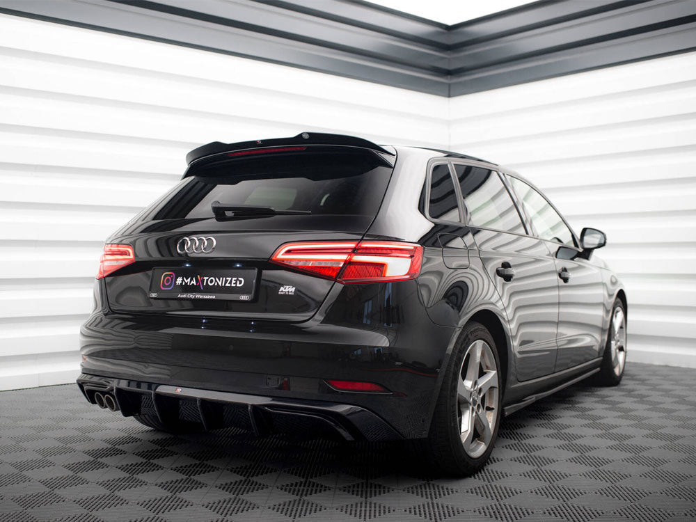 Spoiler CAP compatible with Audi A3 Sportback 8V Facelift
