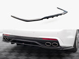 Rear Splitter (Vertical Bars) compatible with Kia Stinger Mk1