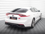 Rear Splitter (Vertical Bars) compatible with Kia Stinger Mk1