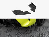 Street Pro Rear Side Splitters V.1 + Flaps V.1 compatible with BMW 1 F40 M-Pack / M135i