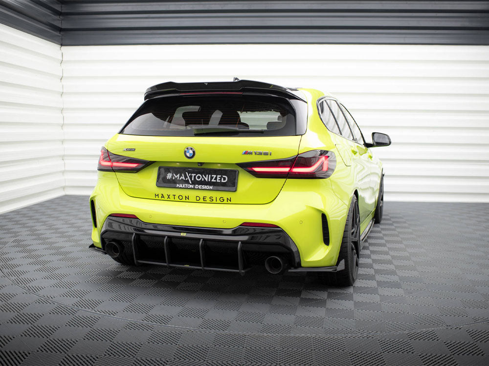 Street Pro Rear Side Splitters V.1 + Flaps V.1 compatible with BMW 1 F40 M-Pack / M135i