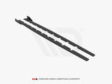 Street PRO Side Skirts Diffusers + Flaps compatible with BMW 1 F40 M-Pack / M135i