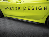 Street PRO Side Skirts Diffusers + Flaps compatible with BMW 1 F40 M-Pack / M135i
