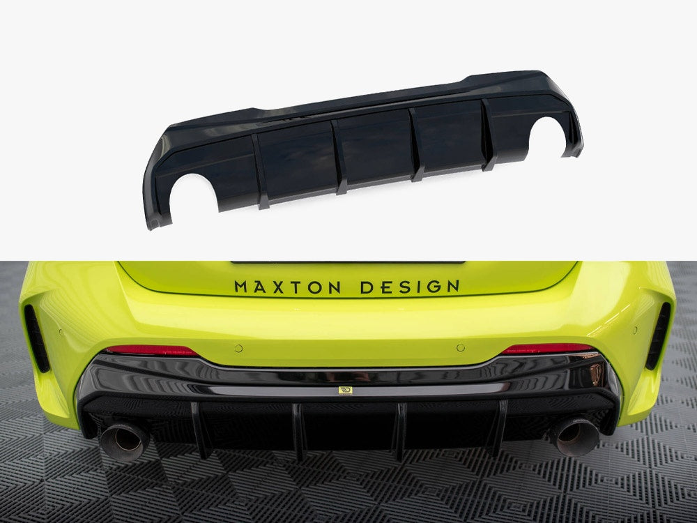 Rear Valance V.3 compatible with BMW 1 F40 M-Pack/ M135i (Single Exhaust Version)