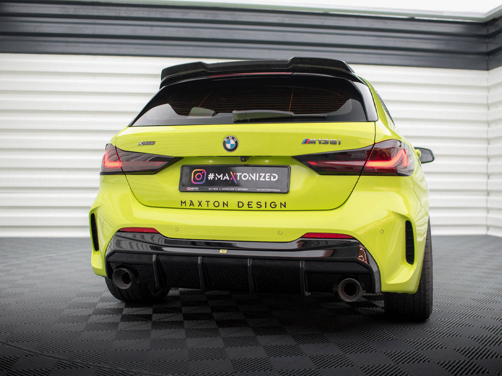 Rear Valance V.3 compatible with BMW 1 F40 M-Pack/ M135i (Single Exhaust Version)