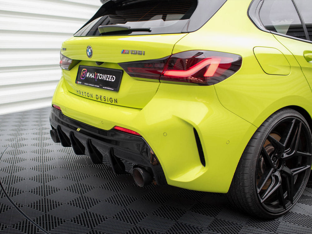 Rear Valance V.3 compatible with BMW 1 F40 M-Pack/ M135i (Single Exhaust Version)