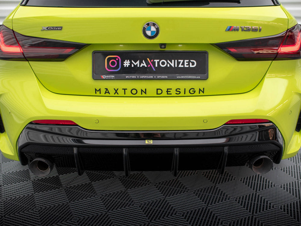 Rear Valance V.3 compatible with BMW 1 F40 M-Pack/ M135i (Single Exhaust Version)