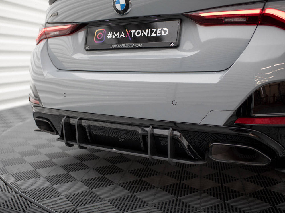Street PRO Rear Diffuser compatible with BMW 4 Gran Coupe M440i G26