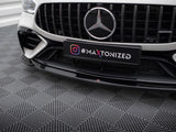 Front Splitter V.1 compatible with Mercedes-AMG GT 43 4 Door Coupe V8 Styling Package