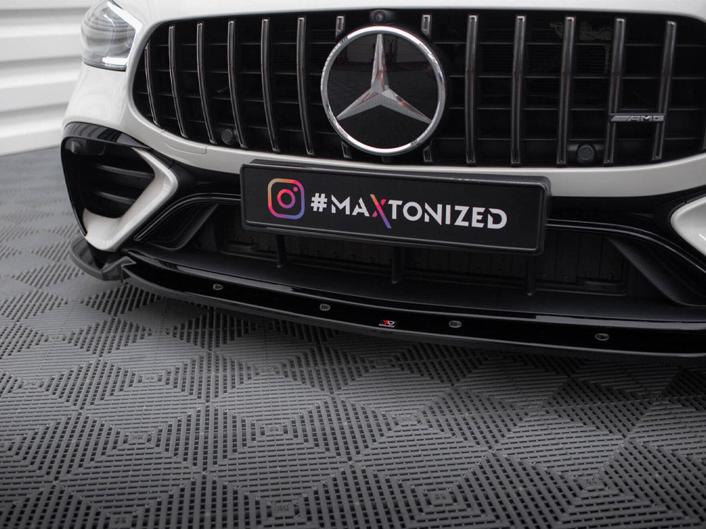 Front Splitter V.2 compatible with Mercedes-AMG GT 43 4 Door Coupe V8 Styling Package