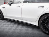 Side Skirts Diffusers compatible with Mercedes-AMG GT 43 4 Door Coupe V8 Styling Package
