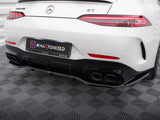 Rear Splitter (Vertical Bars) compatible with Mercedes-AMG GT 43 4 Door Coupe V8 Styling Package