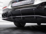 Rear Splitter (Vertical Bars) compatible with Mercedes-AMG GT 43 4 Door Coupe V8 Styling Package