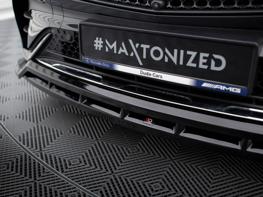 Front Splitter compatible with Mercedes-Benz GLC SUV / Coupe AMG Line X254 / C254