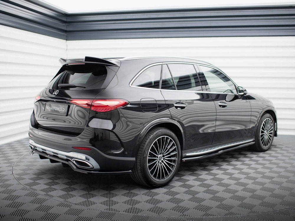 Rear Splitter (Vertical Bars) compatible with Mercedes-Benz GLC AMG Line X254