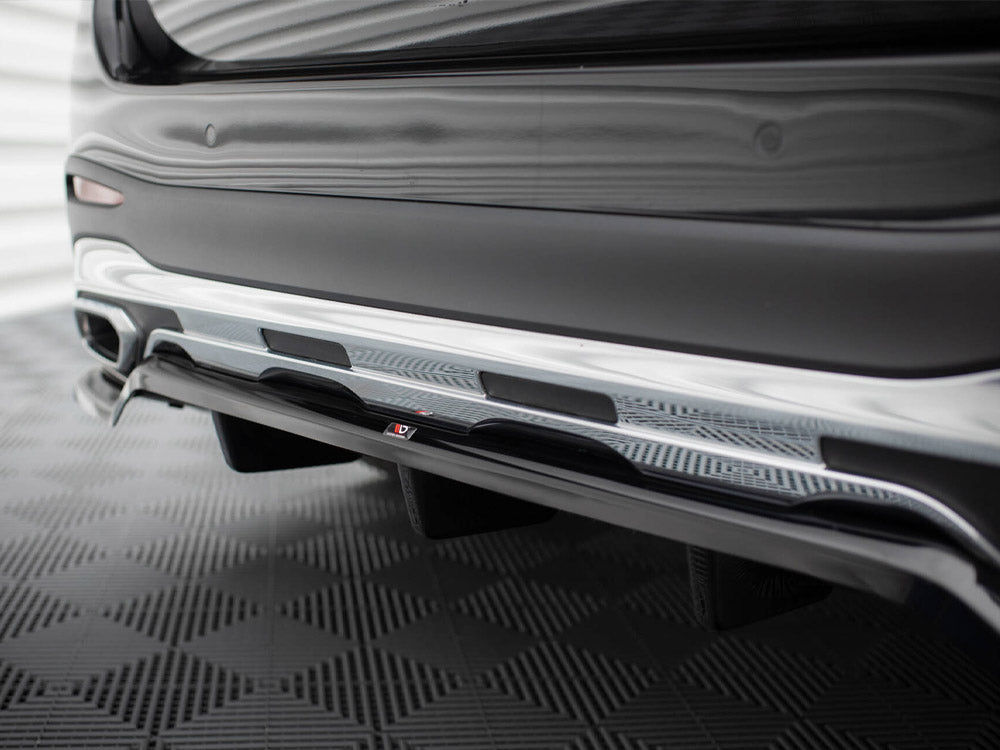 Rear Splitter (Vertical Bars) compatible with Mercedes-Benz GLC AMG Line X254