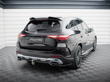 Rear Splitter (Vertical Bars) compatible with Mercedes-Benz GLC AMG Line X254