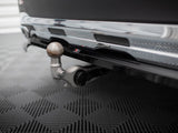 Rear Splitter (Vertical Bars) compatible with Mercedes-Benz GLC AMG Line X254