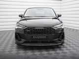 Front Splitter V.1 compatible with Audi Q3 Sportback F3