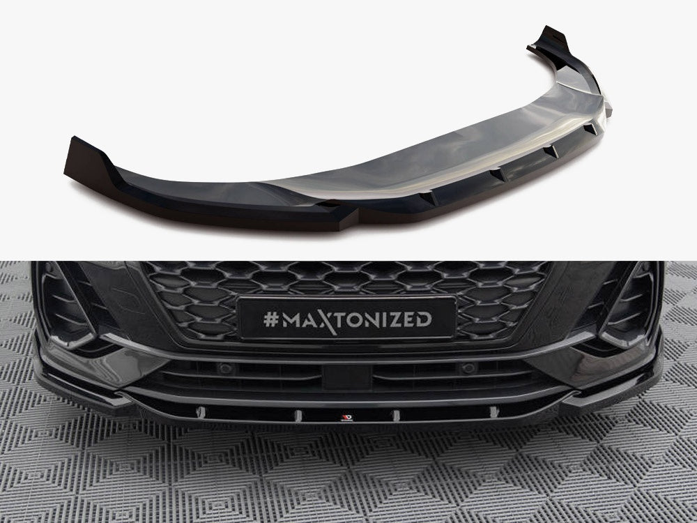 Front Splitter V.2 compatible with Audi Q3 Sportback F3